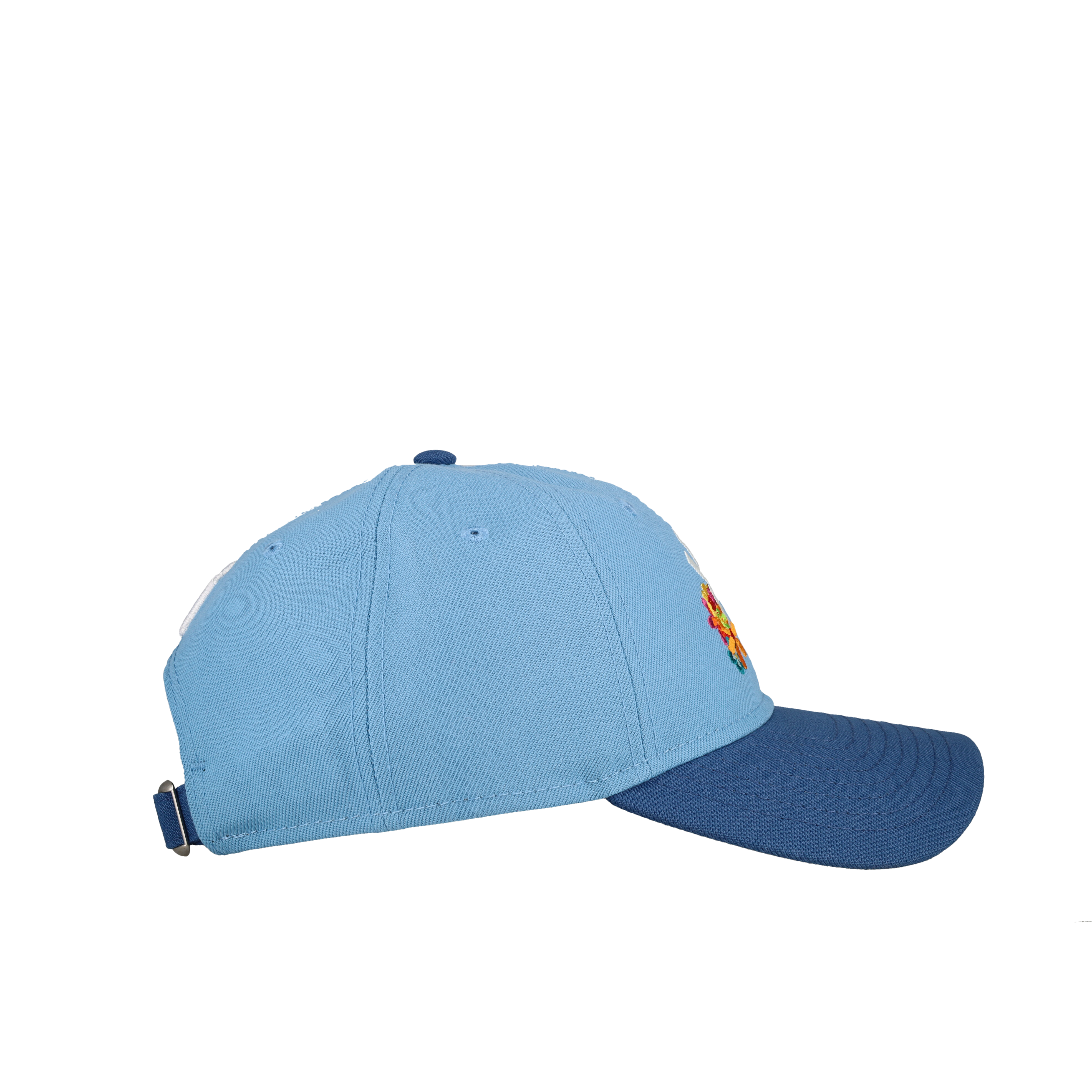 New York Yankees Premium New Era 9Twenty Sky Blue/Indigo Flowers