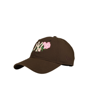 New York Yankees Premium New Era 9Twenty Walnut Rose Adjustable Hat