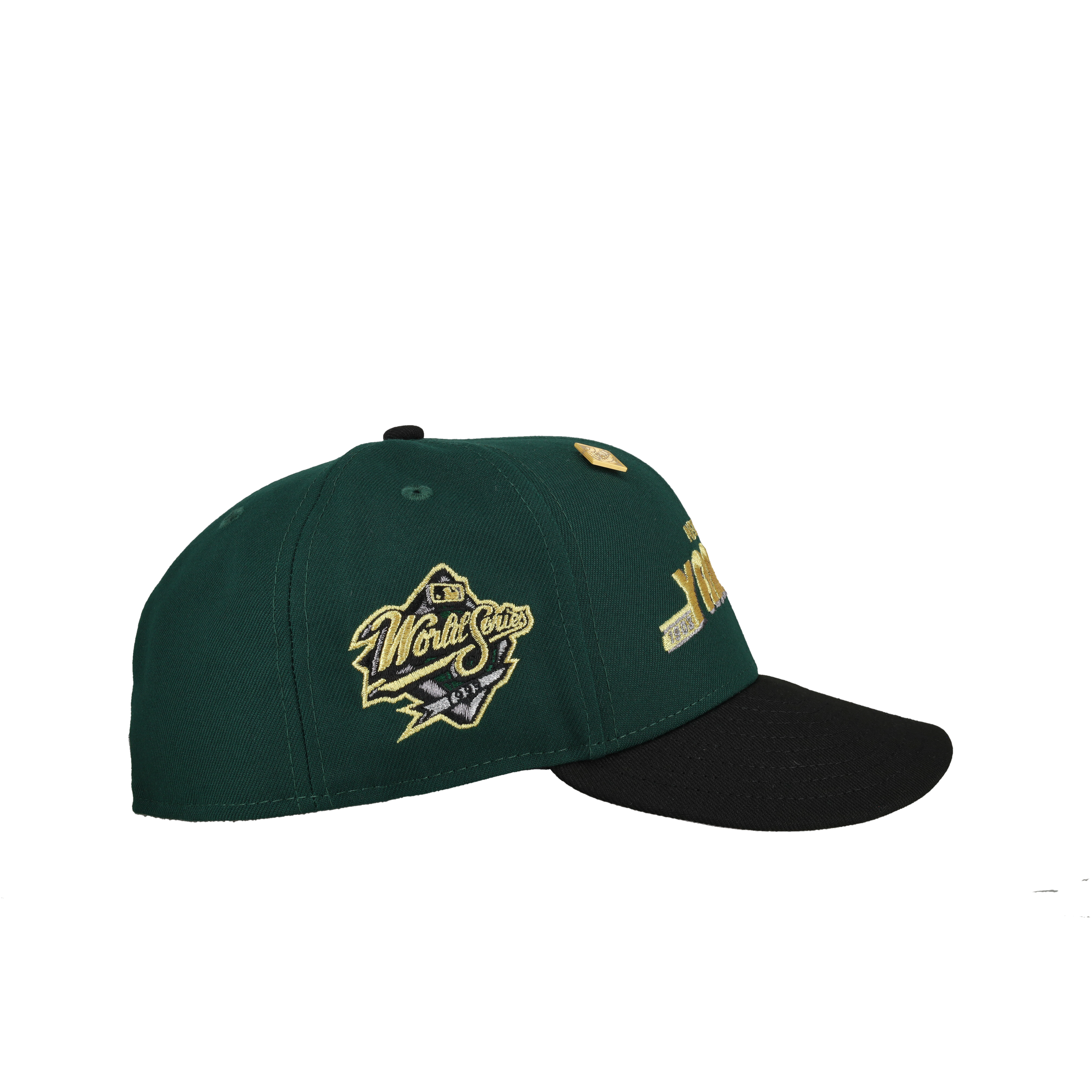 Yankees 1999 WS Green Gold Fitted Hat | CapsuleHats Yankees 1999 WS Green Gold Fitted Hat | CapsuleHats