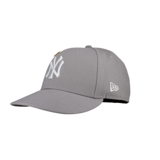 New York Yankees Grey Basic 59Fifty Fitted Hat