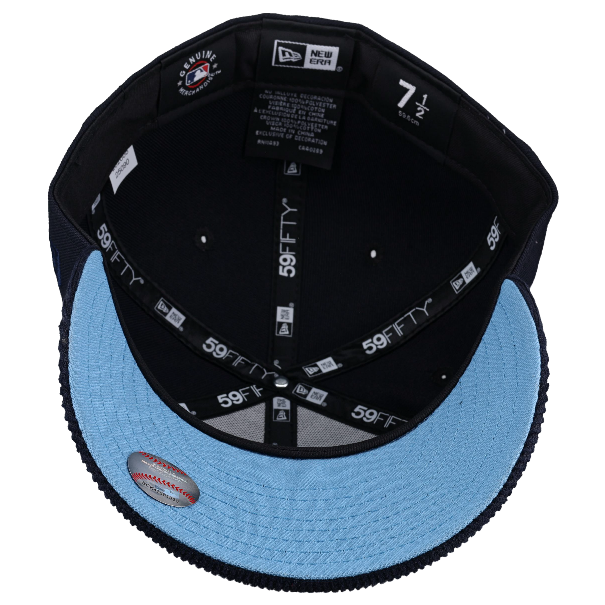 New York Yankees George Steinbrenner Field Metallic 59Fifty Fitted Hat