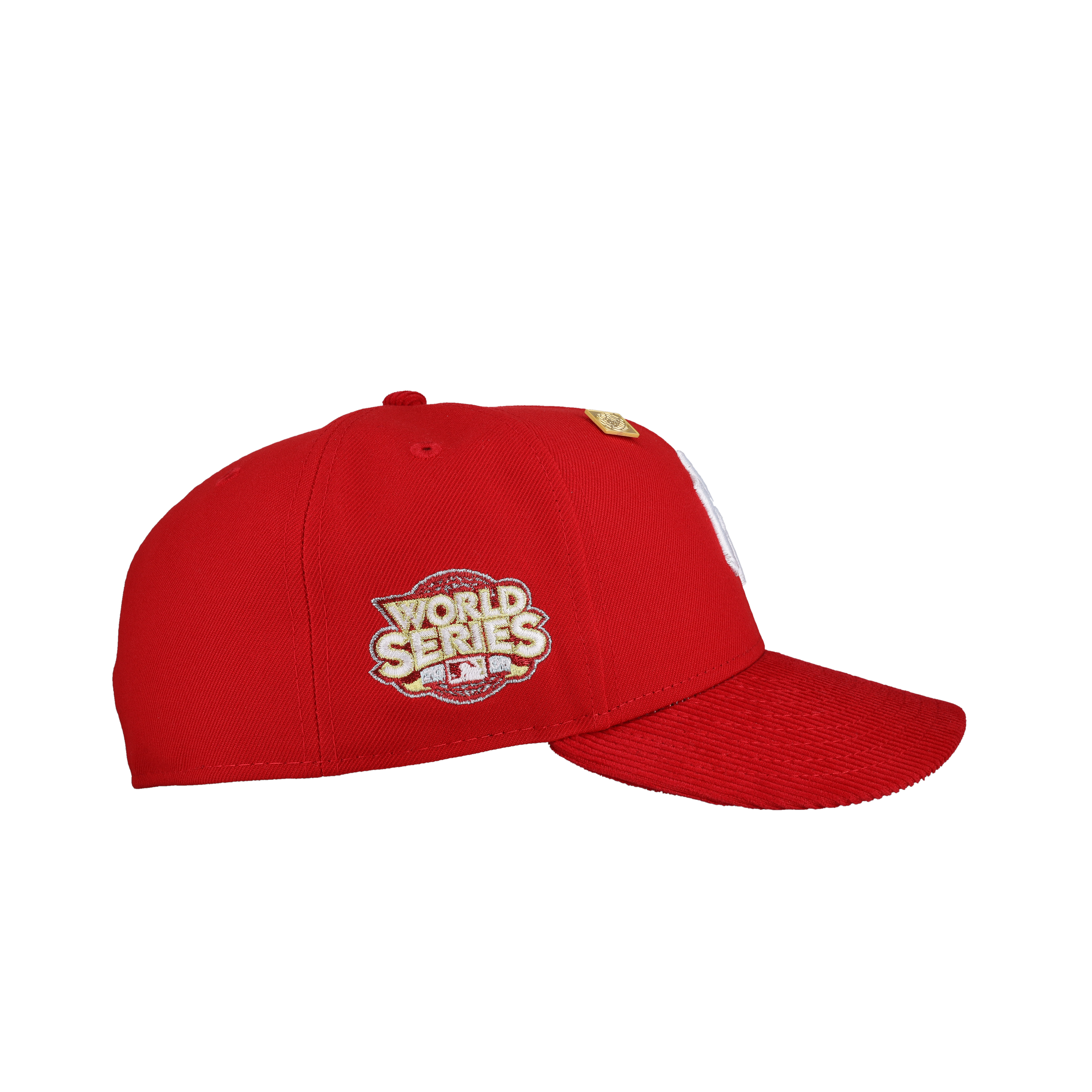 New York Yankees 2009 World Series Red/Corduroy Metallic 59Fifty Fitted Hat