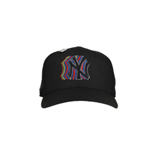 New York Yankees 1962 World Series Metallic Trippy Colors 59Fifty Fitted Hat