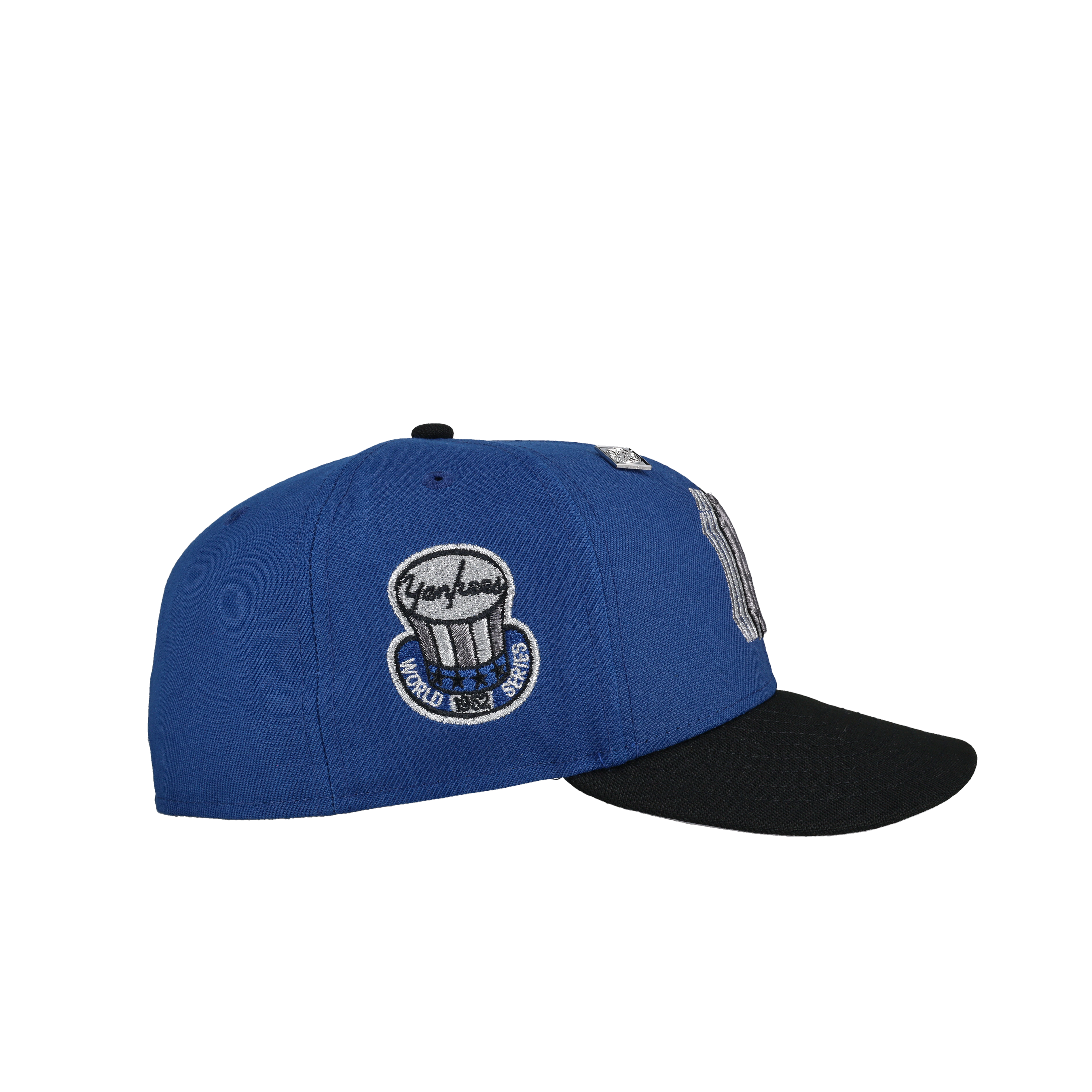 New York Yankees Trippy 1952 World Series Blue Metallic 59Fifty Fitted Hat