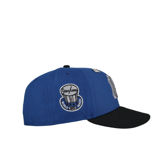 New York Yankees Trippy 1952 World Series Blue Metallic 59Fifty Fitted Hat