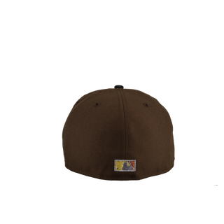 New York Yankees 1999 WS Trippy Walnut Metallic 59Fifty Fitted Hat