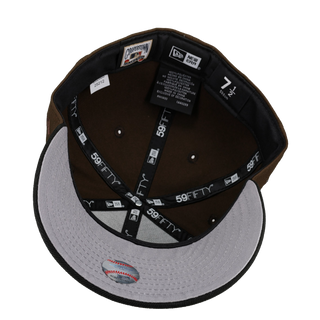 New York Yankees 1999 WS Trippy Walnut Metallic 59Fifty Fitted Hat