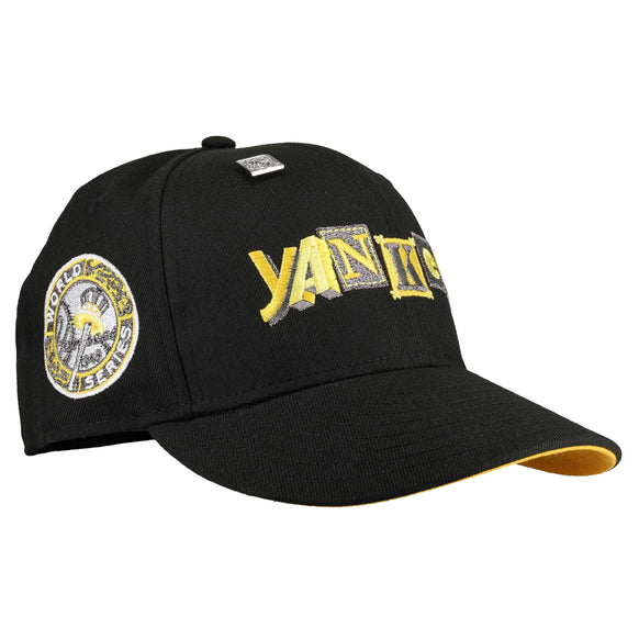 New York Yankees 1949 WS Ransom Metallic Black/Yellow 59Fifty Fitted Hat