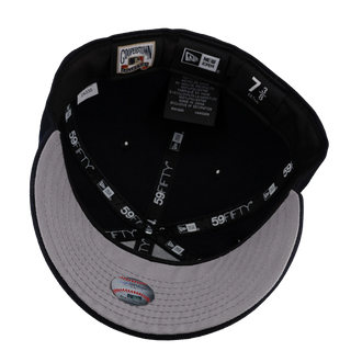 New York Yankees Navy 2009 World Series Classic (GREY BRIM) 59Fifty Fitted Hat