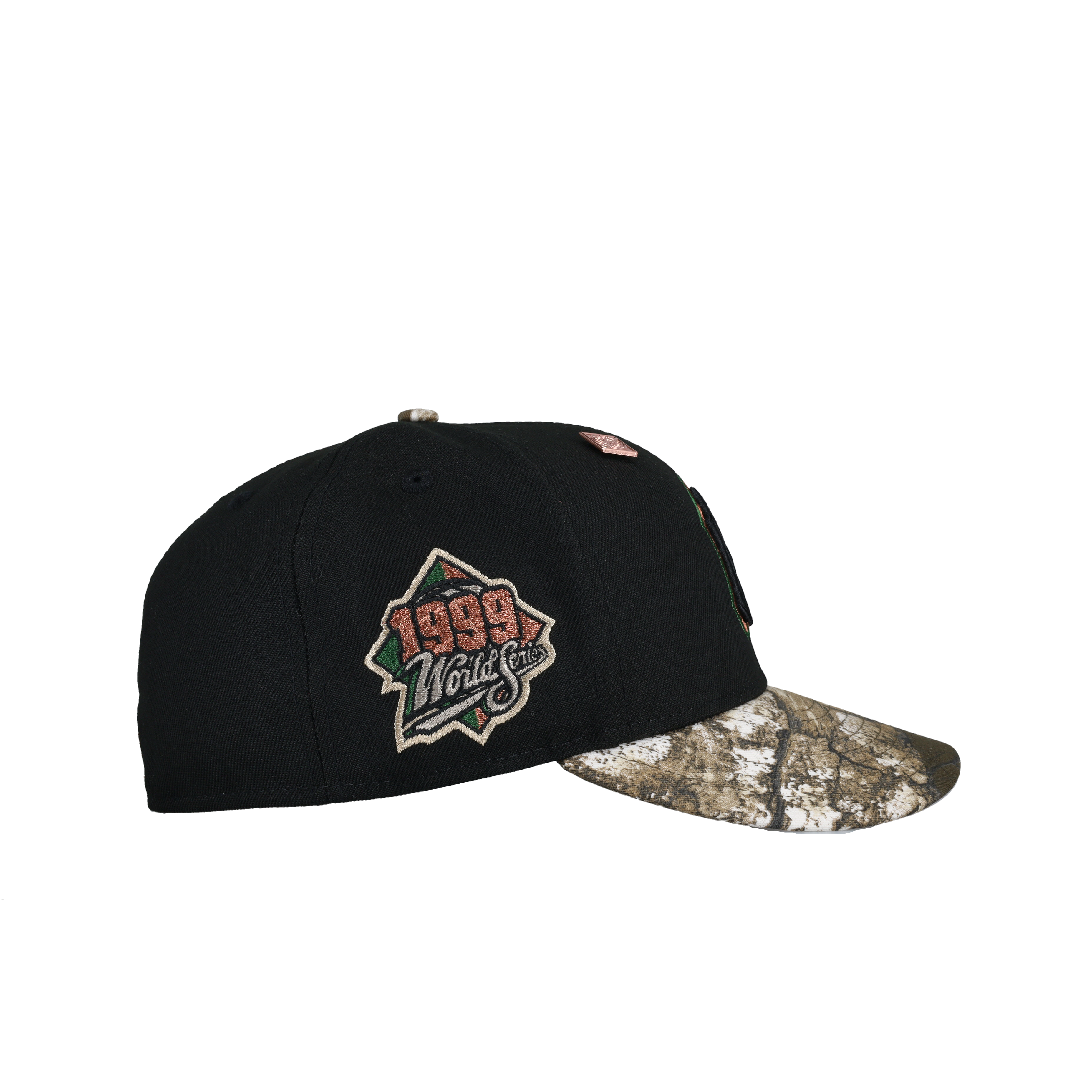 New York Yankees 1999 World Series Realtree Metallic 59Fifty Fitted Hat