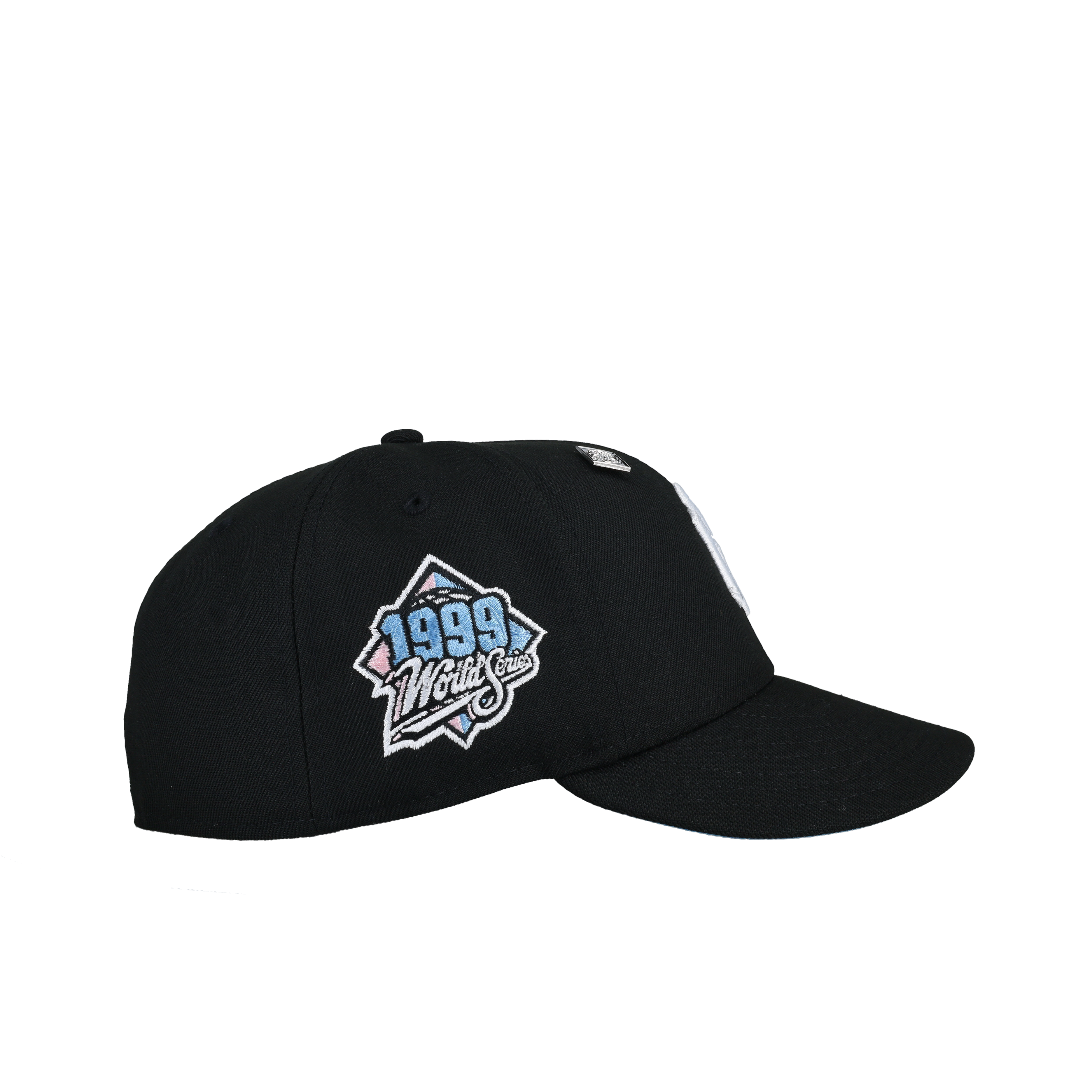 New York Yankees 1999 World Series Black / Light Blue 59Fifty Fitted Hat