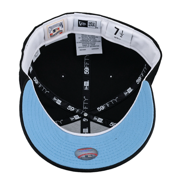 New York Yankees 1999 World Series Black / Light Blue 59Fifty Fitted Hat