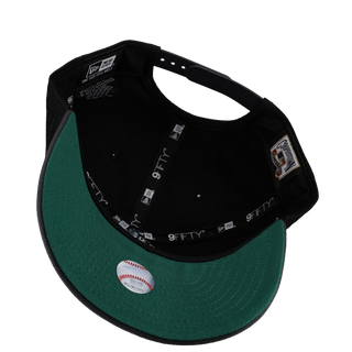 New York Yankees 1999 WS New Era 9Fifty A Frame Snapback Hat (Black/Graphite)