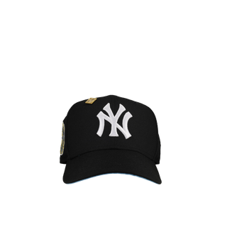 New York Yankees 1939 World Series Black Gold Metallic Script 59Fifty Fitted Hat
