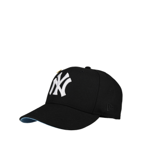 New York Yankees 1939 World Series Black Gold Metallic Script 59Fifty Fitted Hat