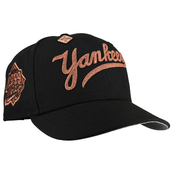 New York Yankees 1999 World Series Metallic Copper Fitted Hat