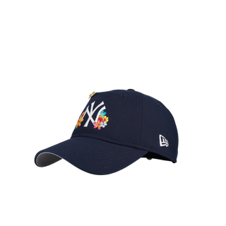 New York Yankees New Era 9Twenty "Floral" Navy