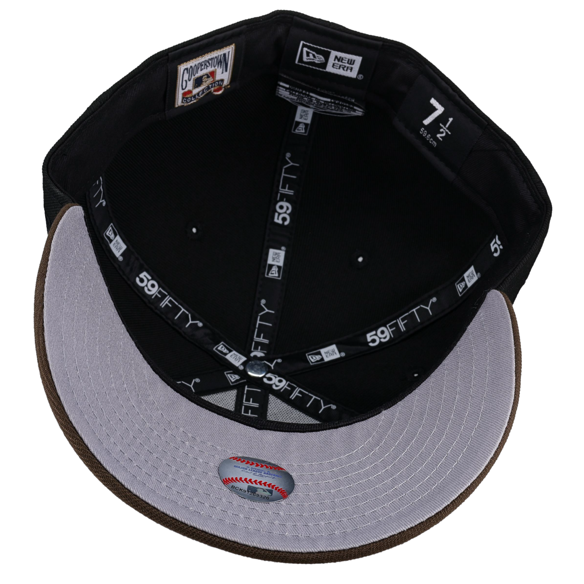 New York Yankees Walnut Blackout 1999 World Series 59Fifty Fitted Hat