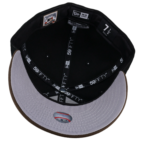 New York Yankees Walnut Blackout 1999 World Series 59Fifty Fitted Hat