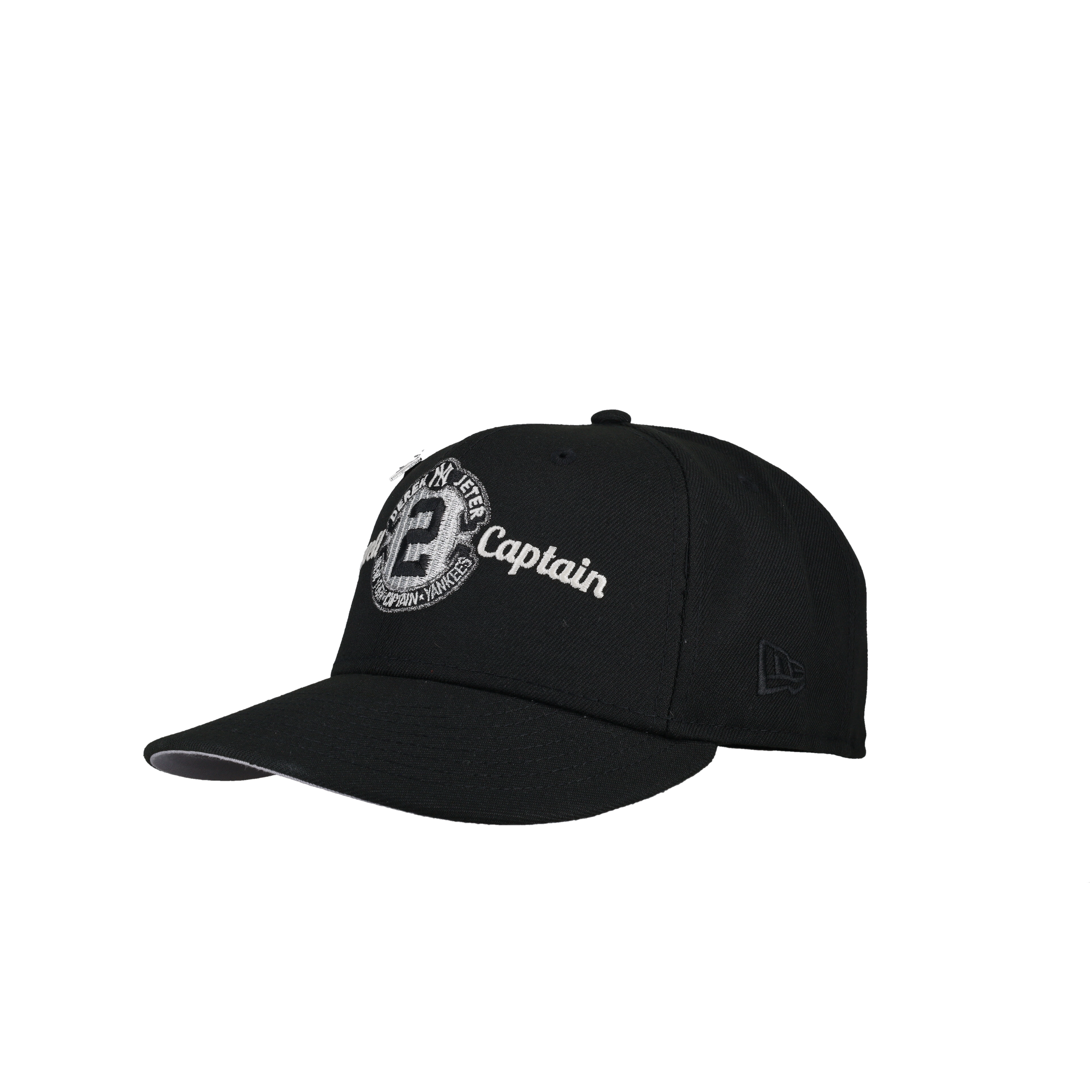 New York Yankees Jeter Farewell Captain 2020 HOF Metallic 59Fifty Fitted Hat