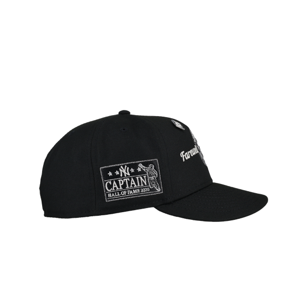 New York Yankees Jeter Farewell Captain 2020 HOF Metallic 59Fifty Fitted Hat