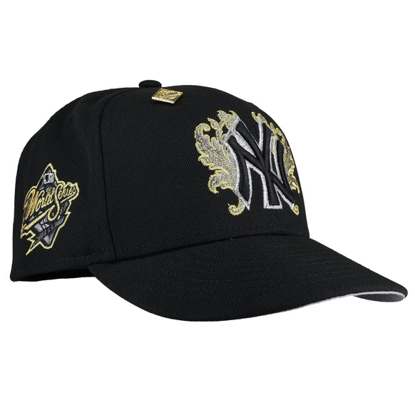 New York Yankees 1998 World Series Gold Pop Metallic 59Fifty Fitted Hat