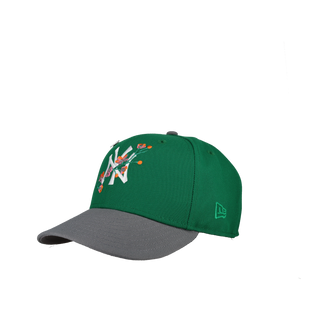 New York Yankees 1998 WS Green Floral Metallic 59Fifty Fitted Hat