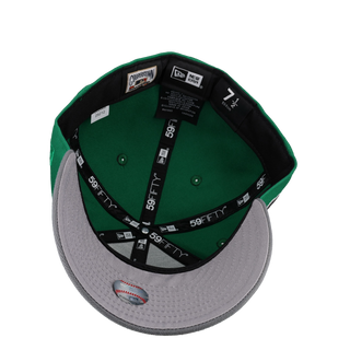 New York Yankees 1998 WS Green Floral Metallic 59Fifty Fitted Hat