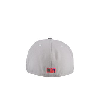 New York Yankees 1998 World Series Grey Two Tone Metallic 59Fifty Fitted Hat