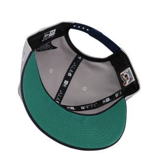 New York Yankees 1998 WS Script 9Fifty A Frame Snapback Hat (Away Jersey)