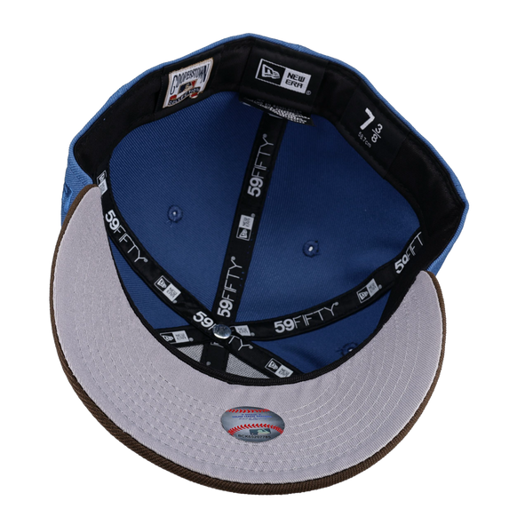 New York Yankees 2008 All Star Game Blue/Walnut 59Fifty Fitted Hat