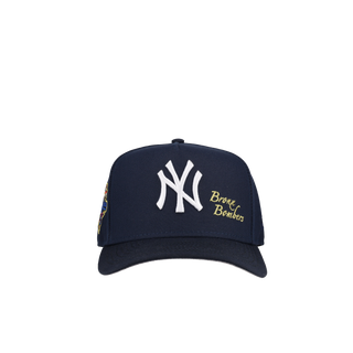 New York Yankees 2000 WS Metallic t9Fifty A Frame Snapback Hat Bronx Bombers
