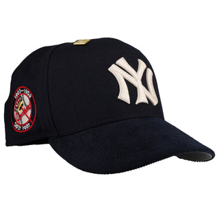 New York Yankees 50th Anniversary Navy Corduroy 59Fifty Fitted Hat
