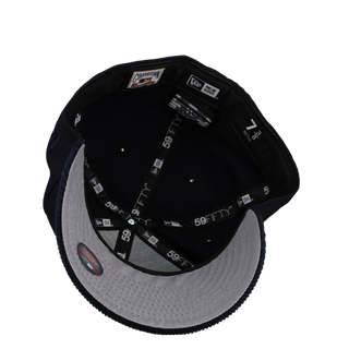 New York Yankees 50th Anniversary Navy Corduroy 59Fifty Fitted Hat