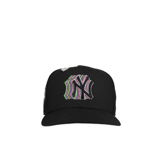 New York Yankees 2000 WS Trippy Neon Metallic 59Fifty Fitted Hat