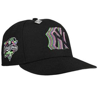 New York Yankees 2000 WS Trippy Neon Metallic 59Fifty Fitted Hat
