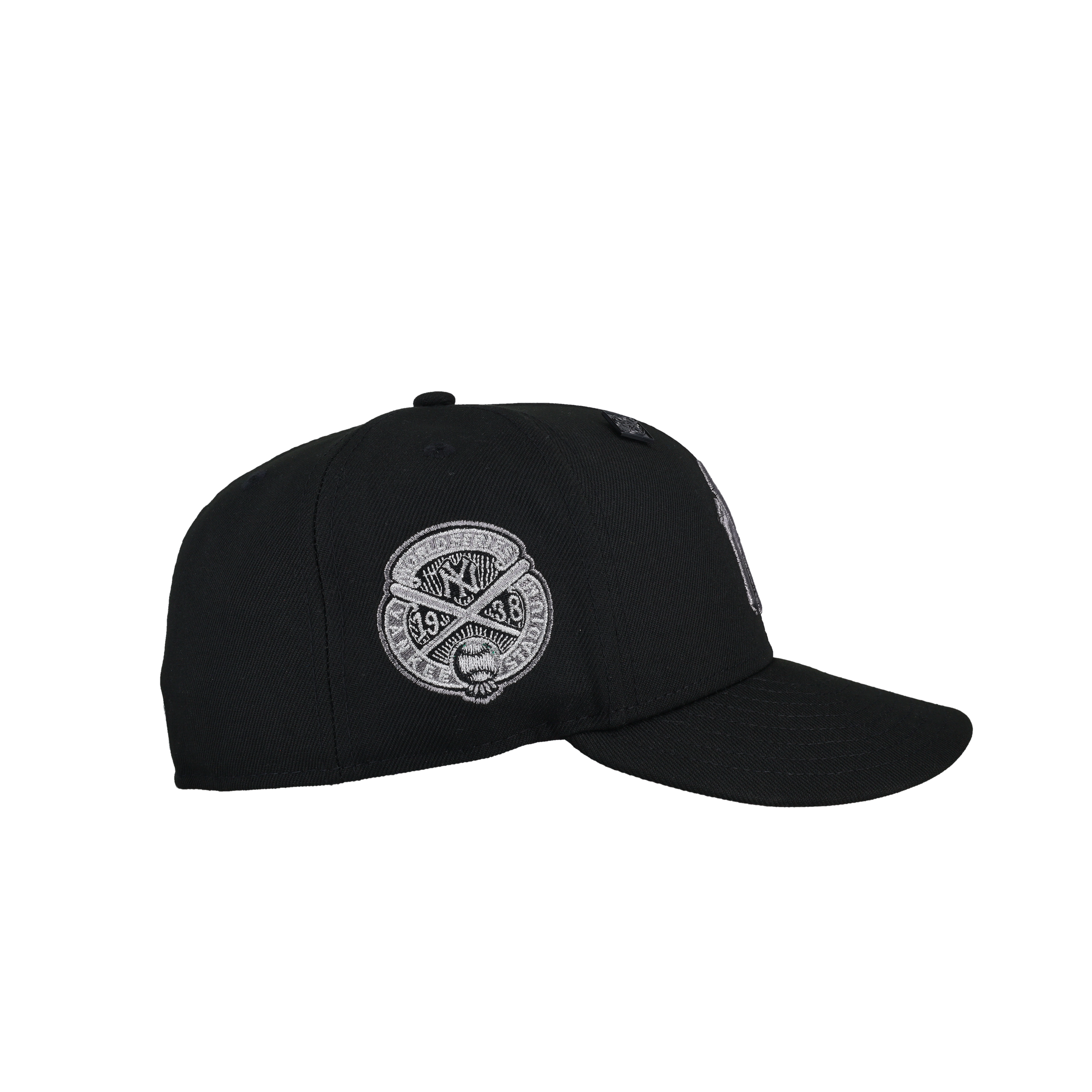 New York Yankees 1938 World Series Blackout Metallic 59Fifty Fitted Hat