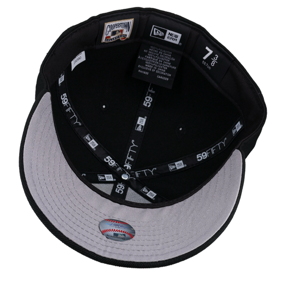 New York Yankees 1938 World Series Blackout Metallic 59Fifty Fitted Hat
