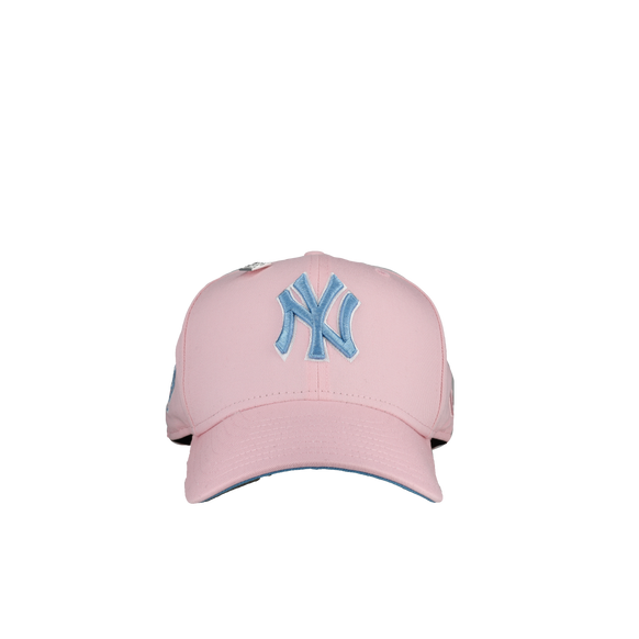 New York Yankees 1999 World Series Sky/Pink 59Fifty Fitted Hat