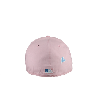 New York Yankees 1999 World Series Sky/Pink 59Fifty Fitted Hat