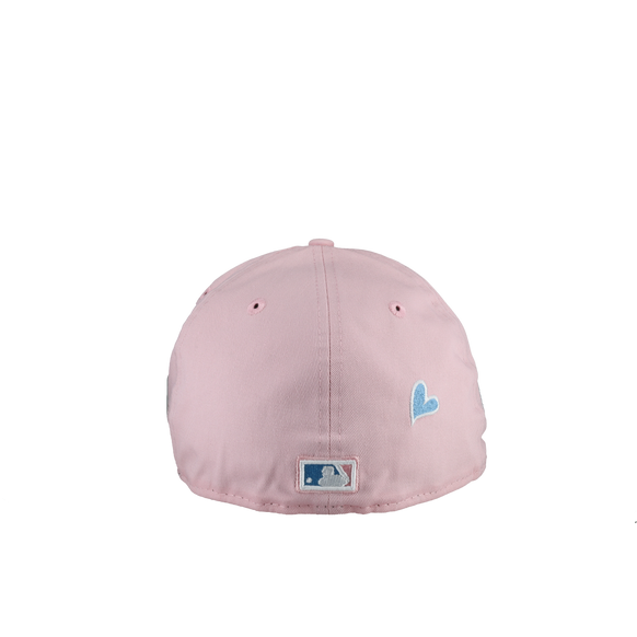 New York Yankees 1999 World Series Sky/Pink 59Fifty Fitted Hat