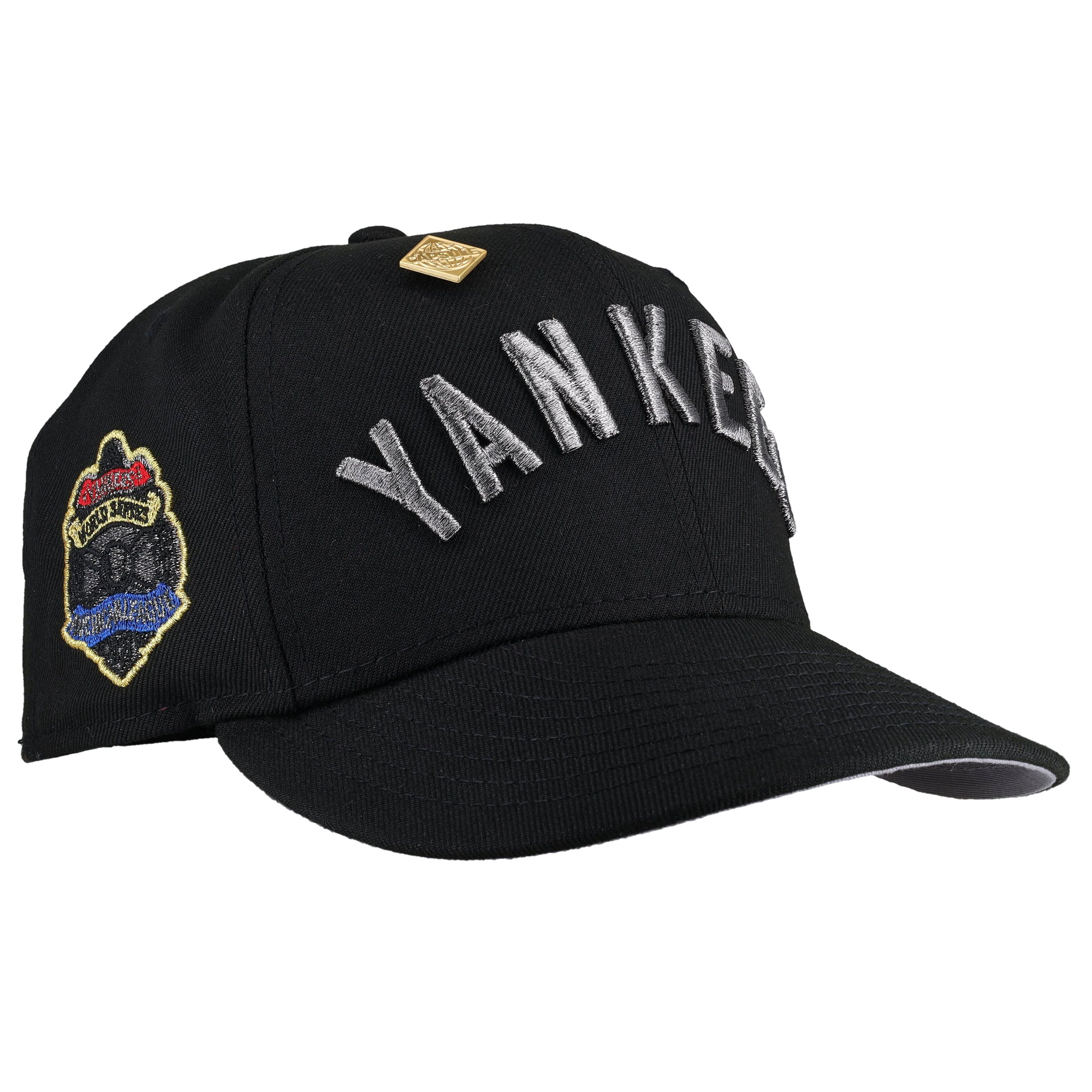 New York Yankees 1927 World Series Black Metallic 59Fifty Fitted Hat