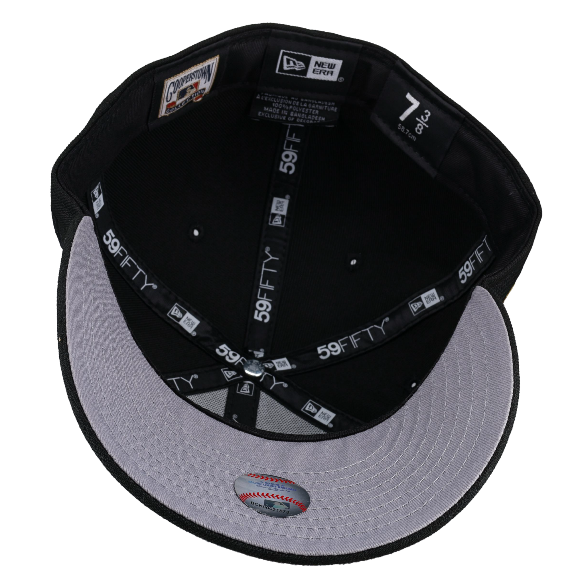 New York Yankees 1927 World Series Black Metallic 59Fifty Fitted Hat