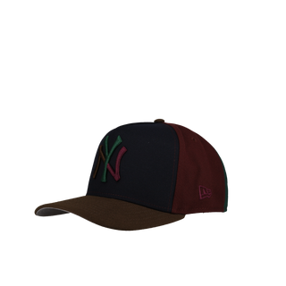 New York Yankees 1999 WS Pinwheel 9Fifty A Frame Snapback Hat