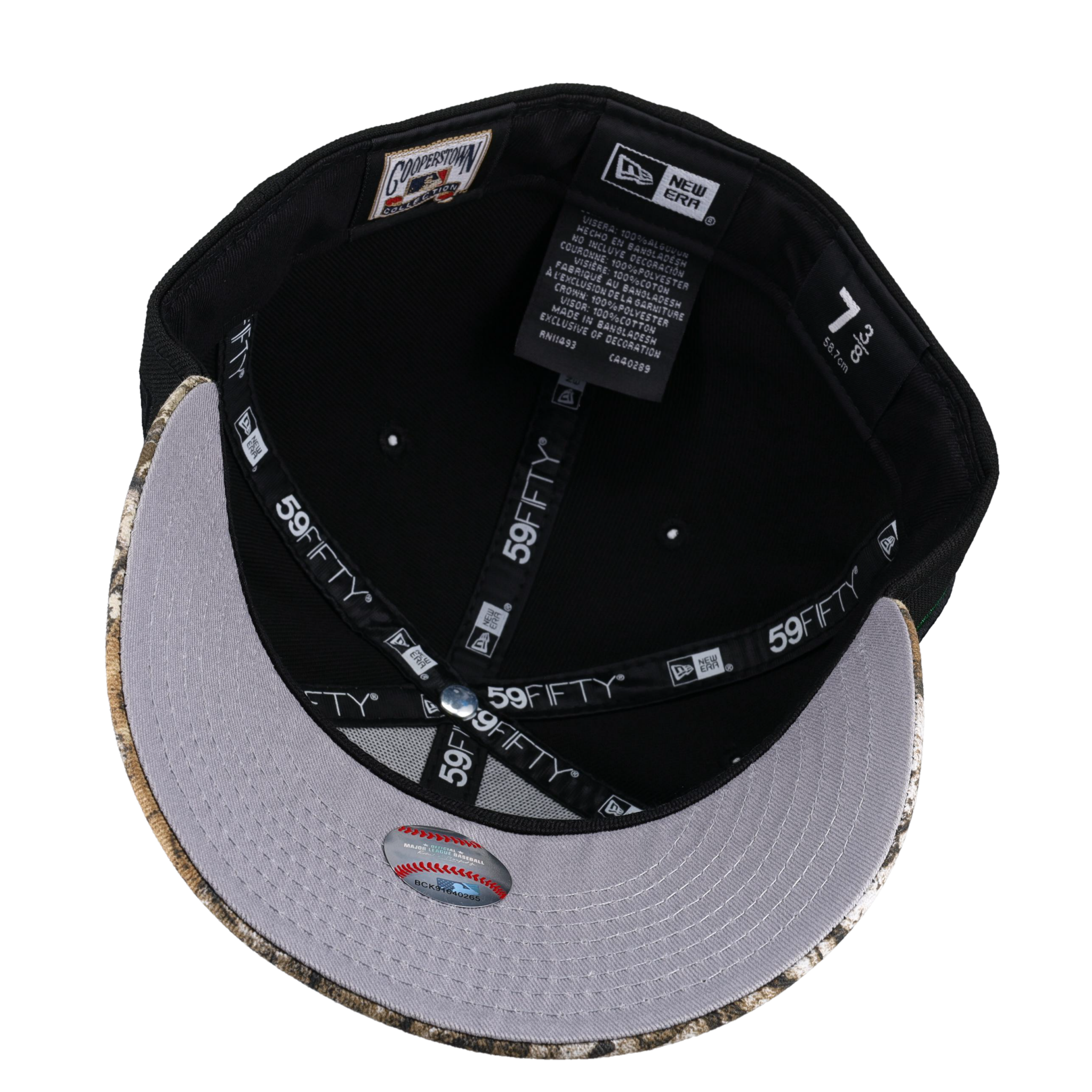 New York Yankees 1962 World Series Floral Realtree Metallic 59Fifty Fitted Hat