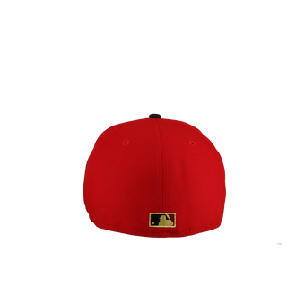 New York Yankees 1951 World Series Diagonal Metallic Logo 59Fifty Fitted Hat