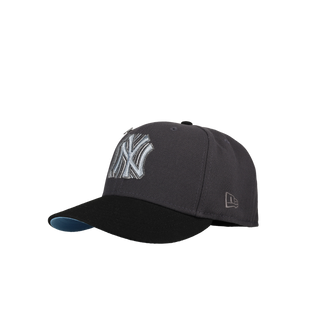 New York Yankees Trippy 1962 WS Metallic Graphite/Black 59Fifty Fitted Hat