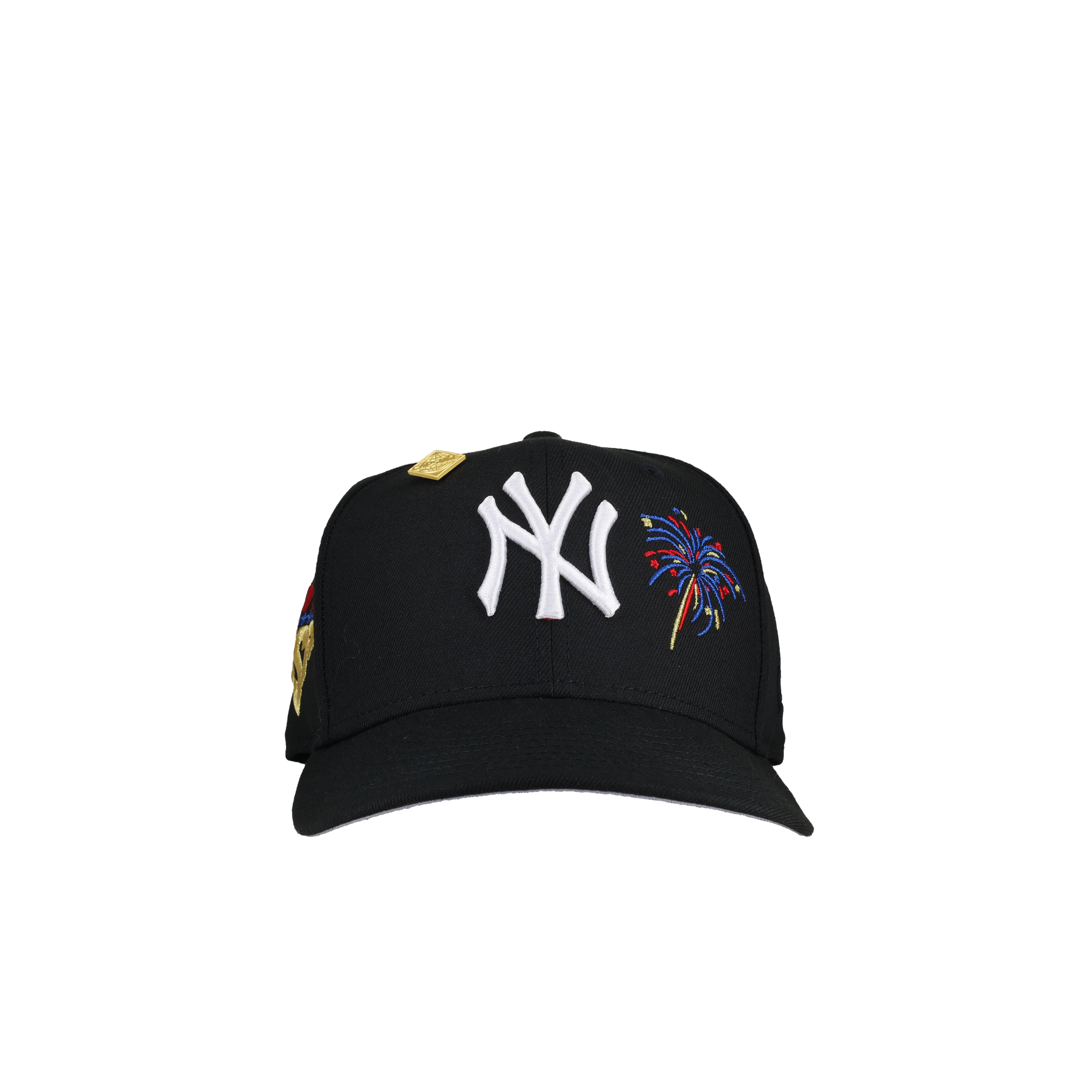 New York Yankees USA Black Metallic Fireworks 59Fifty Fitted Hat
