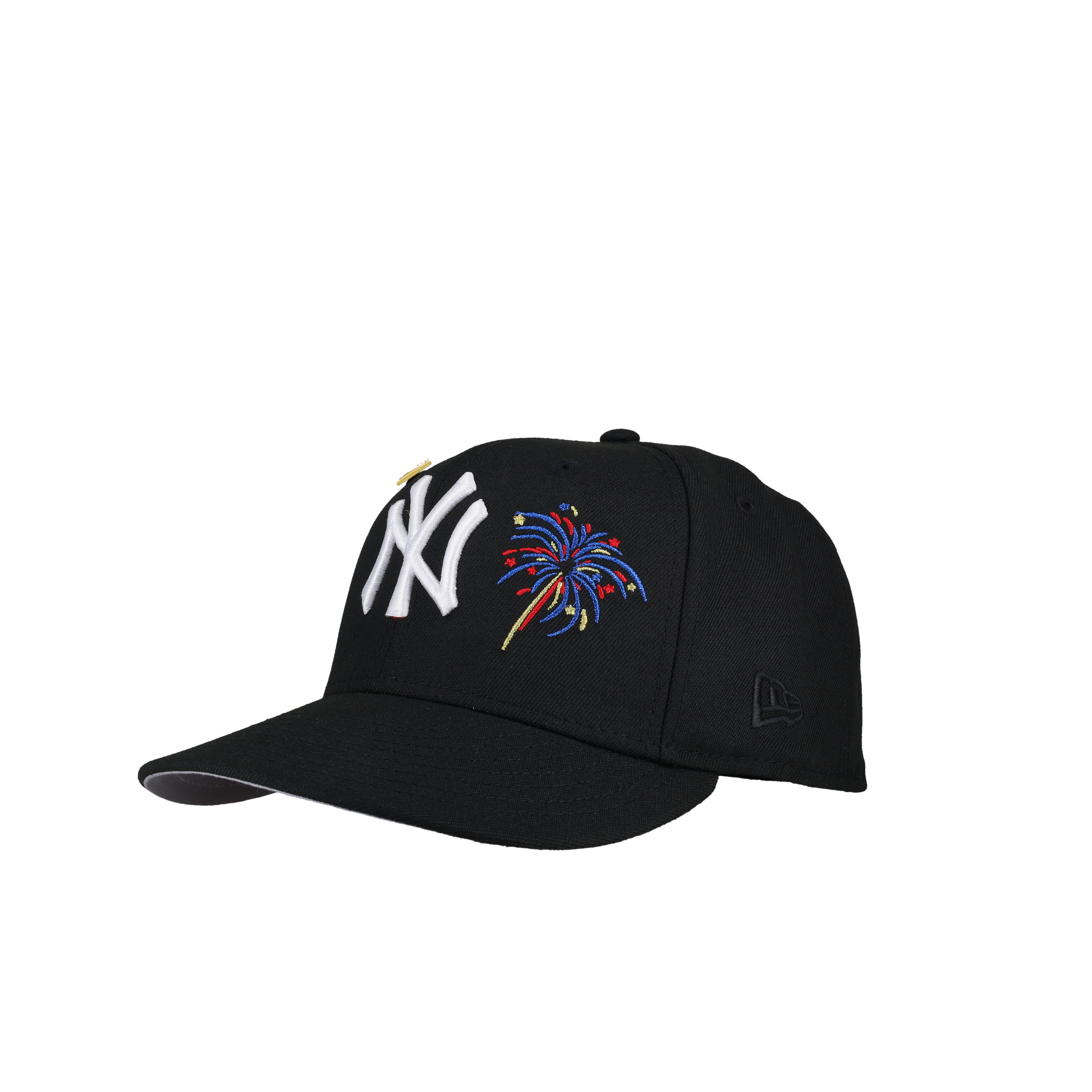 New York Yankees USA Black Metallic Fireworks 59Fifty Fitted Hat
