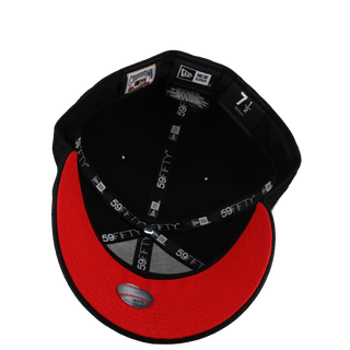 New York Yankees 75th World Series Black/Red 59Fifty Fitted Hat